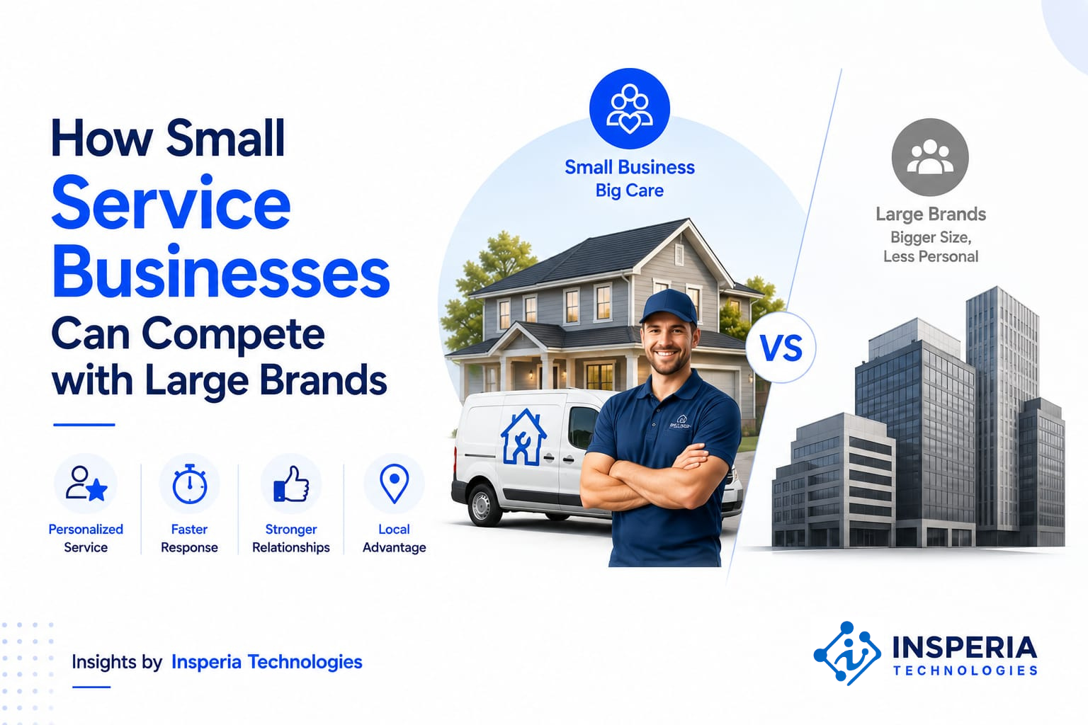 How Small Service Businesses Can Compete with Large Brands