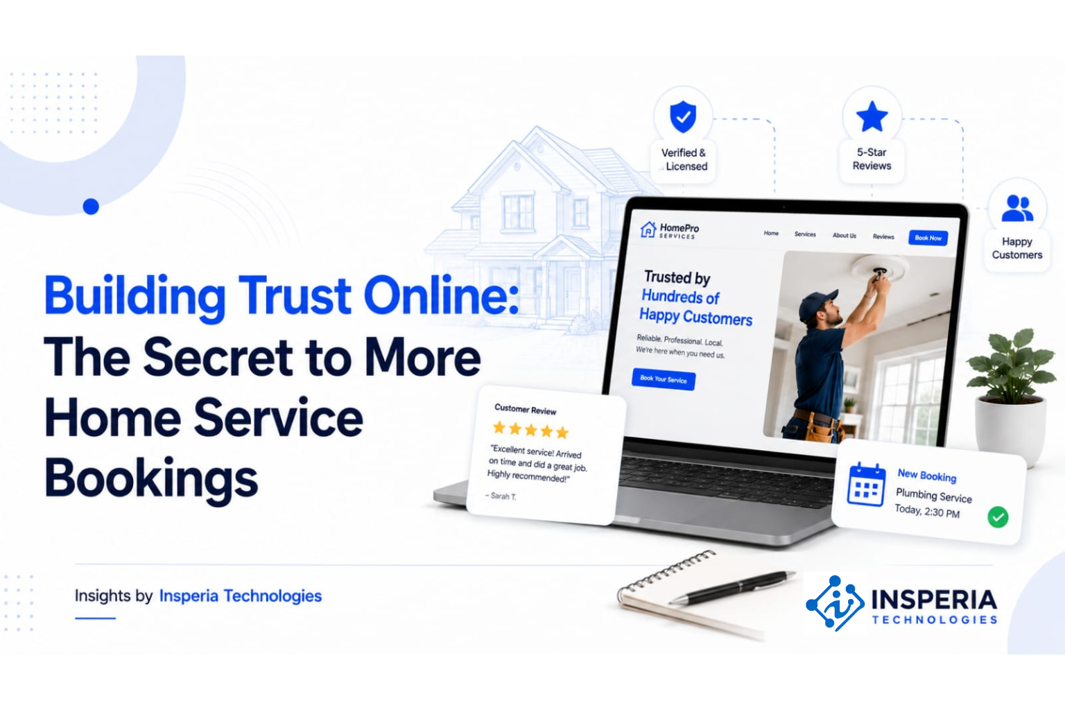 Building Trust Online: The Secret to More Home Service Bookings