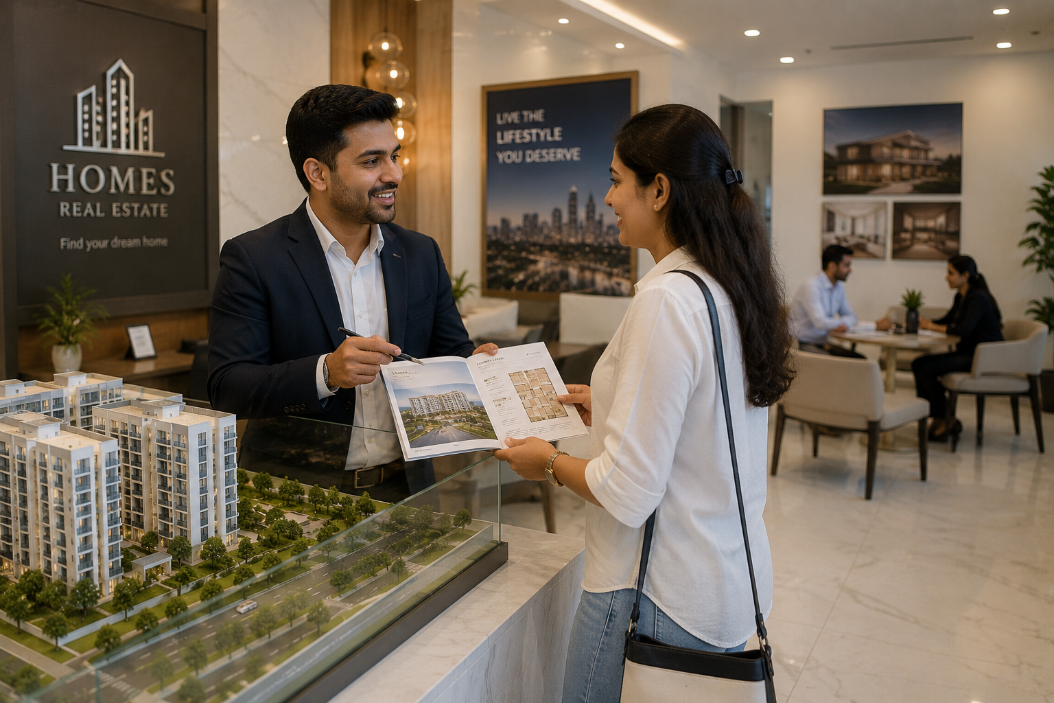 Real estate technology and property sales platform