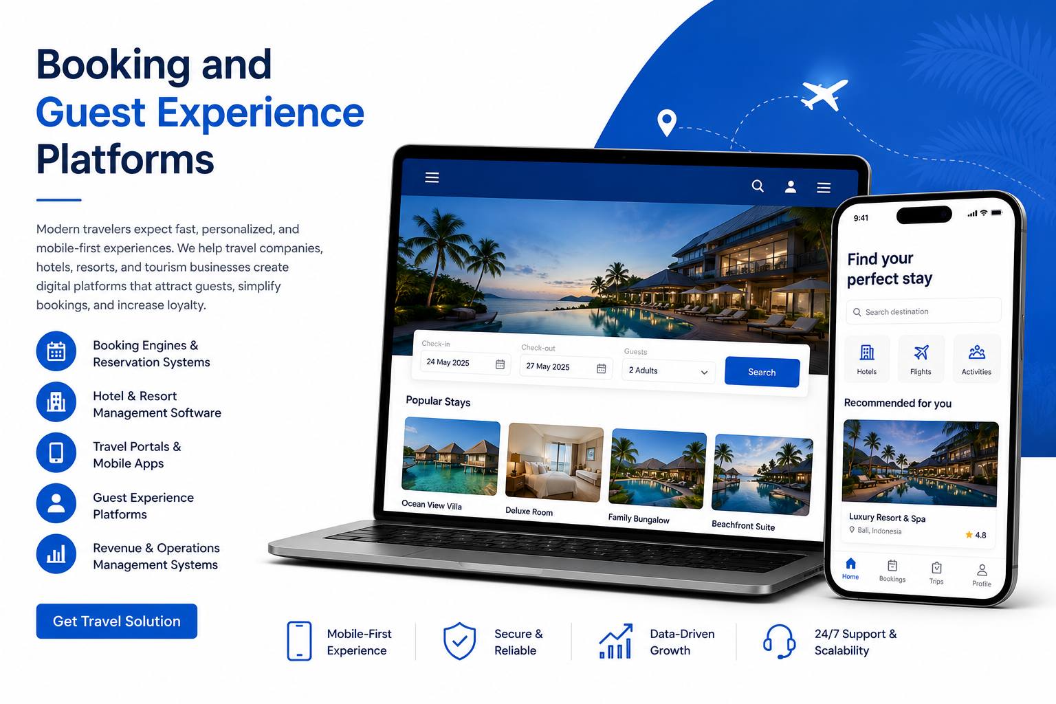 Guest booking and travel experience